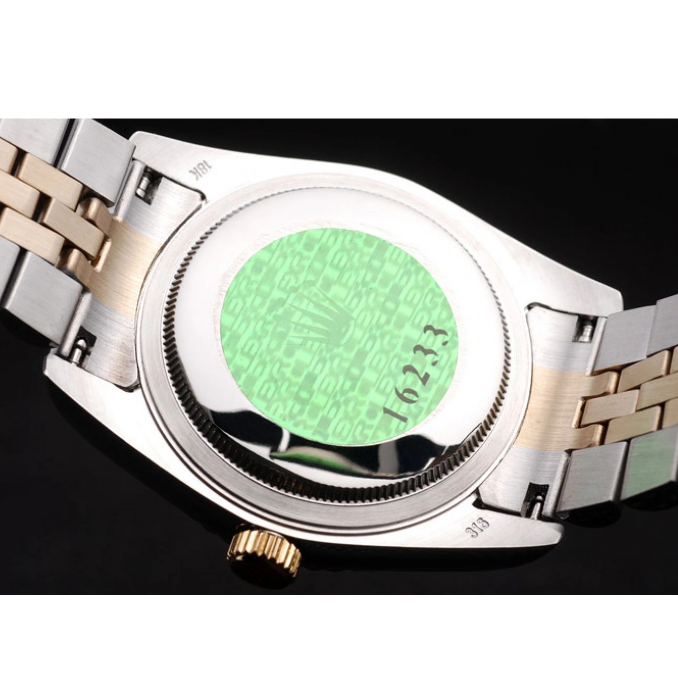 Best AAA Replica Sites DateJust Rolex Steel Stainless Dial 98084 Plated Tone 18k Silver Gold Two 0717
